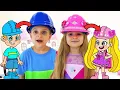 Download Lagu Diana and Roma travel into a magical cartoon world!