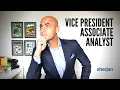 Difference Between Analyst Associate and Vice President