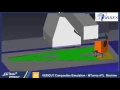 VERICUT Composites Programming and Simulation of an MTorres Flat panel sample
