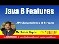 Java 8 0 Features API Characteristics of Streams by Mr Satish Gupta