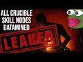 All Crucible League Nodes LEAKED Insane Power Creep in 3 21