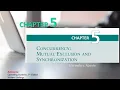 Lesson 5 CONCURRENCY Mutual Exclusions and Synchronization