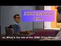 JDBC interview questions answers