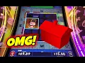 I GOT BOARDWALK WITH A HOTEL on Monopoly Big Board Bucks DelawareParkCasino