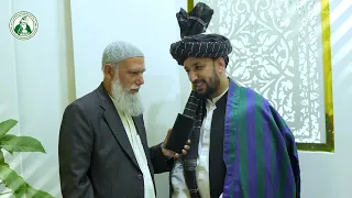 مراسم اهدای لقب سلطان نعت برای جناب حاجی قاری احمد سیرجمالی در محفل عروسی سلیمان جان صالحی  دندنها