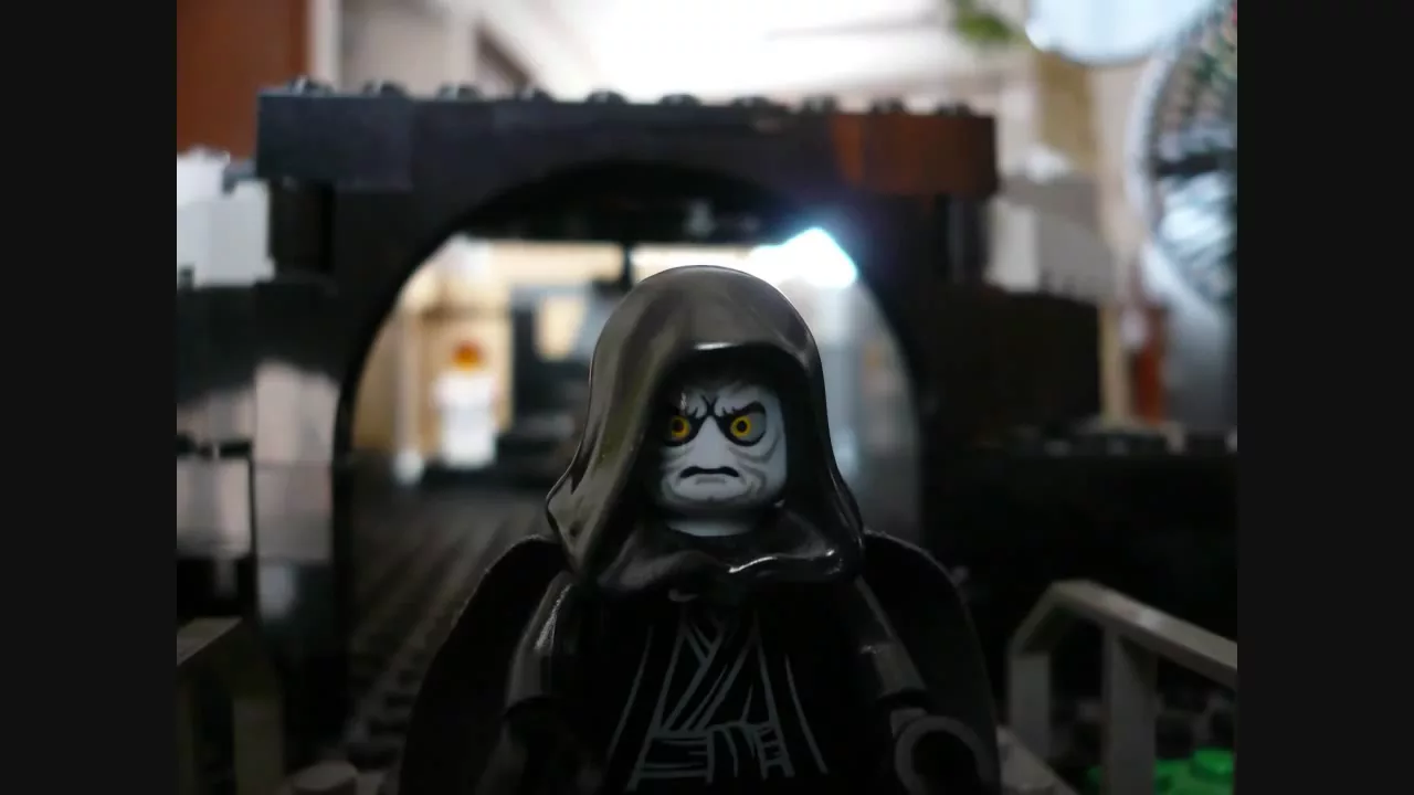 LEGO STAR WARA Palpatine's arrest Mace Windu vs Darth Sidious