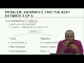 Mod-06 Lec-24 Statistical Estimation