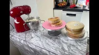 Fill Stack and crumb coat
