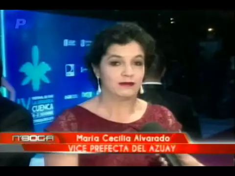 Gala Inaugural del Cuarto Festival de Cine La Orquídea Cuenca