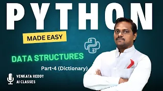 Python Data Structures 2 Part 4 Dictionary Data Type Python Made Easy