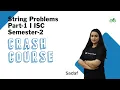Count Subsequence String Problem ISC Sem-2 Crash Course Sadaf Khan GeeksforGeeks School