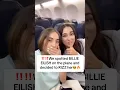 We rizzed Billie🫣😎#trending #billieeilish #rizz #rizzgod #airplane #plane #passenger #reaction