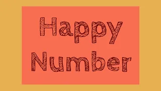 Happy Number JAVA - logic explained