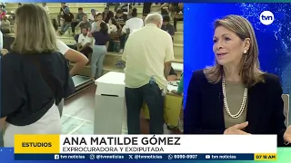 Ana Matilde Gómez no descarta volver a aspirar a la Presidencia y evalúa su futuro político