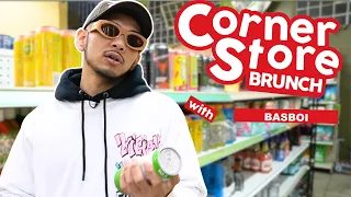 Basboi's 1st Time in The USA Making a $15 Corner Store Brunch!