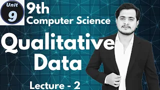 Qualitative Data Data Types 9th Computer - Chapter 9