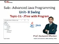 Topic-11 with Program Advanced Programming Unit-II