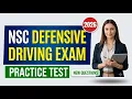 NSC Defensive Driving Course Final Exam 94 Questions and Answers Set 01