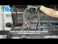 How to Replace Spark Plug Wires 1994-2004 Chevy S-10