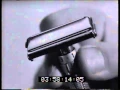 Gillette adjustable razor 1961 TV commercial