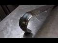 Fake Forging - Cold bending a steel handrail