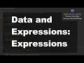 Java 1 Online 2 03 Data and Expressions Expressions