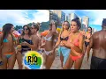 Rio de Janeiro Leblon Beach Carnaval Brazil 2021 - Beach Walk Full Tour