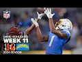 Cincinnati Bengals vs Los Angeles Chargers Game Highlights NFL 2024 Season Week 11