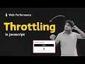Throttling in JavaScript Tamil Visual Explanation Frontend Interview Question Velmurugan MG