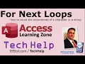 How to Count Occurrences of a Character in a String with a For Next Loop in Microsoft Access VBA