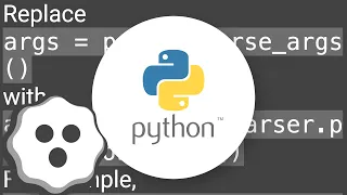 Python argparse ignore unrecognised arguments