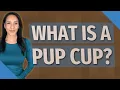 What is a pup Cup
