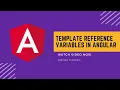 Add template reference variables in angular