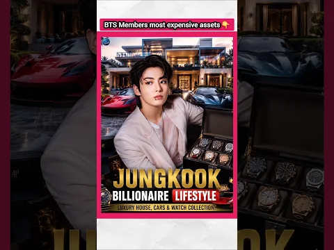 Most luxury item of BTS Members ✨️ #factsinhindi #bts #jungkook #kpopfactmedia #kpop #southkorea