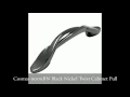 Cosmas Black Nickel Twist Cabinet Pull