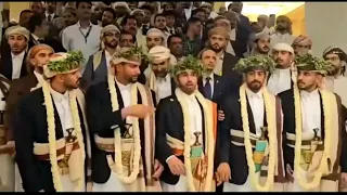 عرس صخر إبن الزعيم علي عبدالله صالح في مصر مع حضور كبار الشخصيات 
