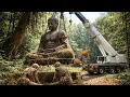 Download Lagu Discovered a Buddha Statue in the Forest — Restored into a New Masterpiece MP3