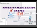Demo Inventory Management System using JAVA