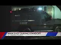 Man shot by police after standoff in St Charles County