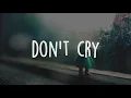 Ruel - Don't Cry (Lyric Video)