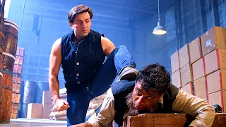 तुझे में ऐसी मौत दूंगा तेरी मौत ना ज़मीन पर होगी ना आसमान में | Sunny Deol जबरदस्त एक्शन