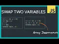 JavaScript Swap two variables