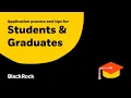 Application Process and Tips for Students Graduates