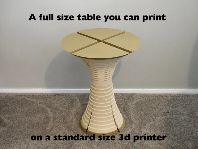 Orla End Table: Prints on any standard size printer video thumbnail