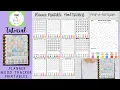Printable Planner Mood Trackers How to Print Cut and Use