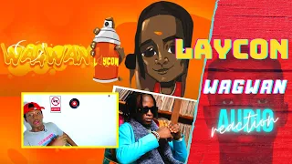 laycon wagwan lyric video reaction