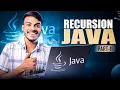 RECURSION in Java Java DSA MasterOne Course Lecture 11