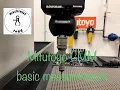 Mitutoyo CMM basic measurements