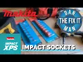 MAKITA XPS Impact Socket sets - Metric Standard SAE Review
