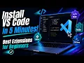 How to Install Visual Studio Code VS Code in 2026 Complete Beginner Guide